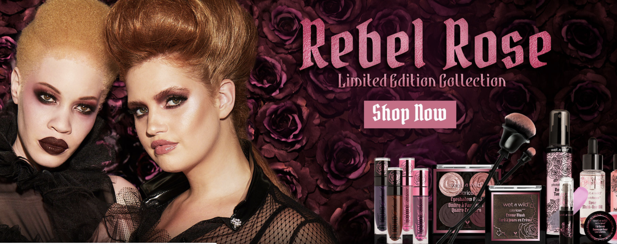 Wet n Wild Rebel Rose Collection