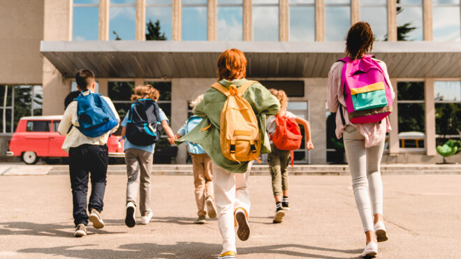 back to school kids