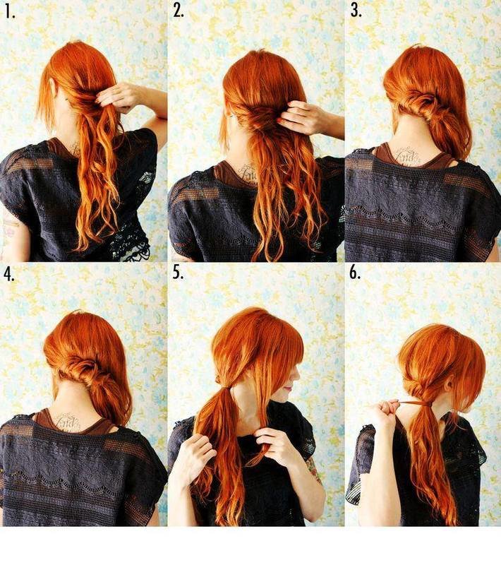 10 Cute   Easy Hairstyles You Can Do Yourself  PHOTOS  - 49