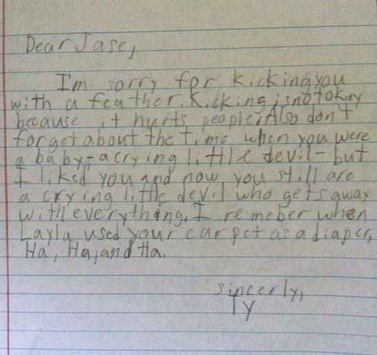 11  I m Sorry    Letters From Kids Who Actually Aren t a Bit Sorry - 94