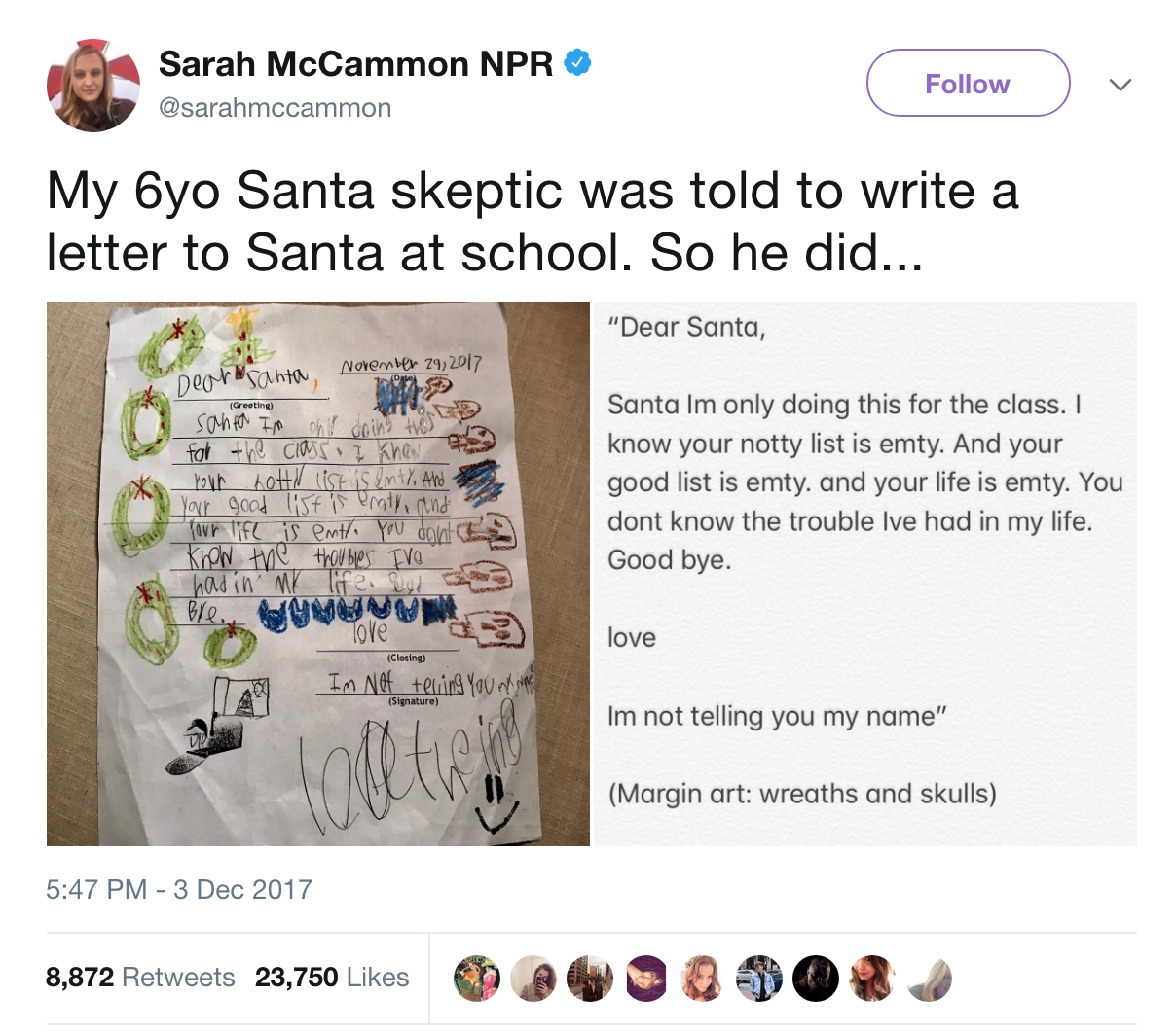 6 Year Old s Brutal Letter to Santa Proves You re Never Too Young to Be a Skeptic - 21