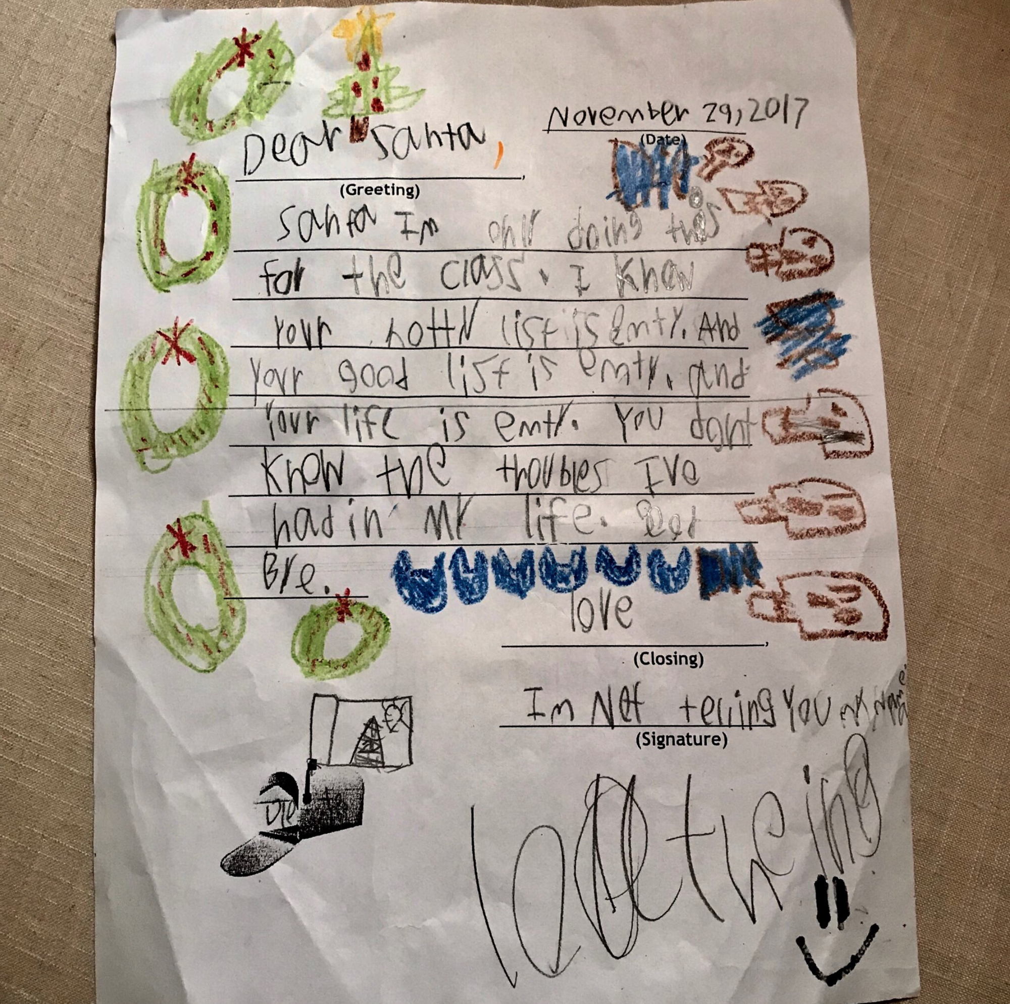 6 Year Old s Brutal Letter to Santa Proves You re Never Too Young to Be a Skeptic - 34