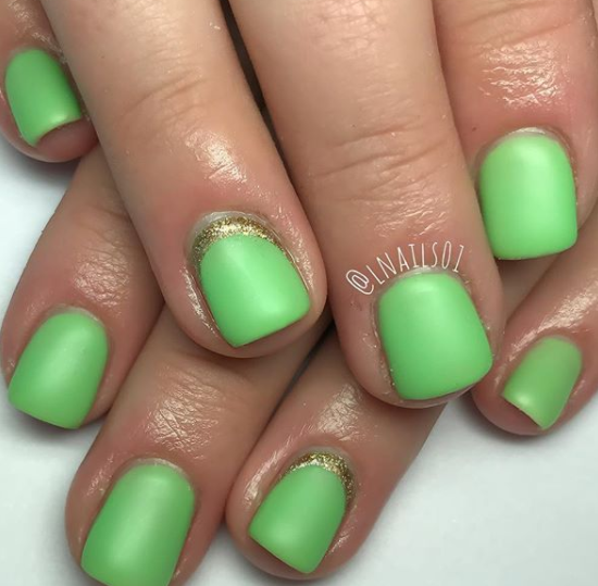 20 Glam St  Patrick s Day Nail Art Designs - 86