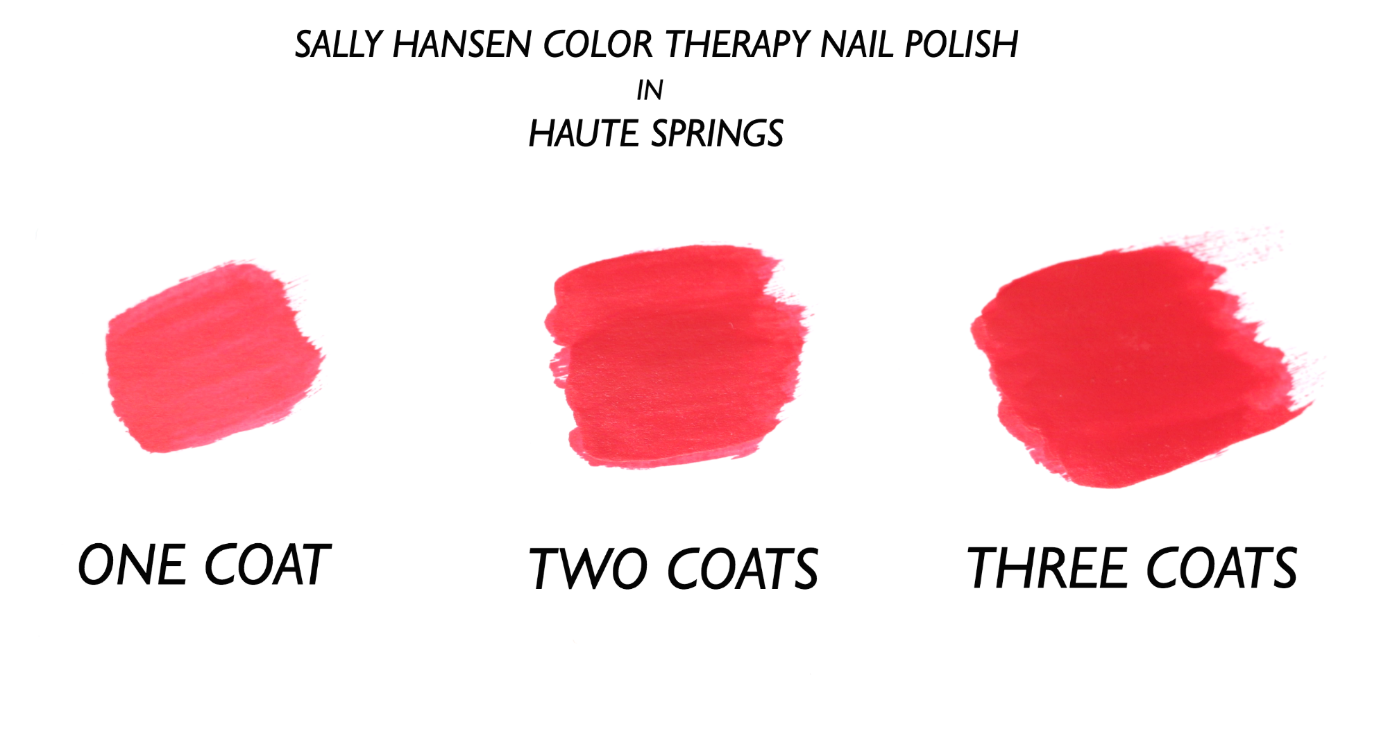 I reviewed  50 Christian Louboutin nail polish vs  Sally Hansen - 93