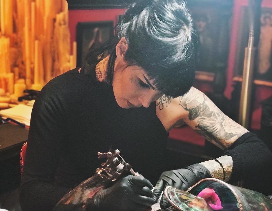 I dressed  ate  and lived like Kat Von D for a week - 86