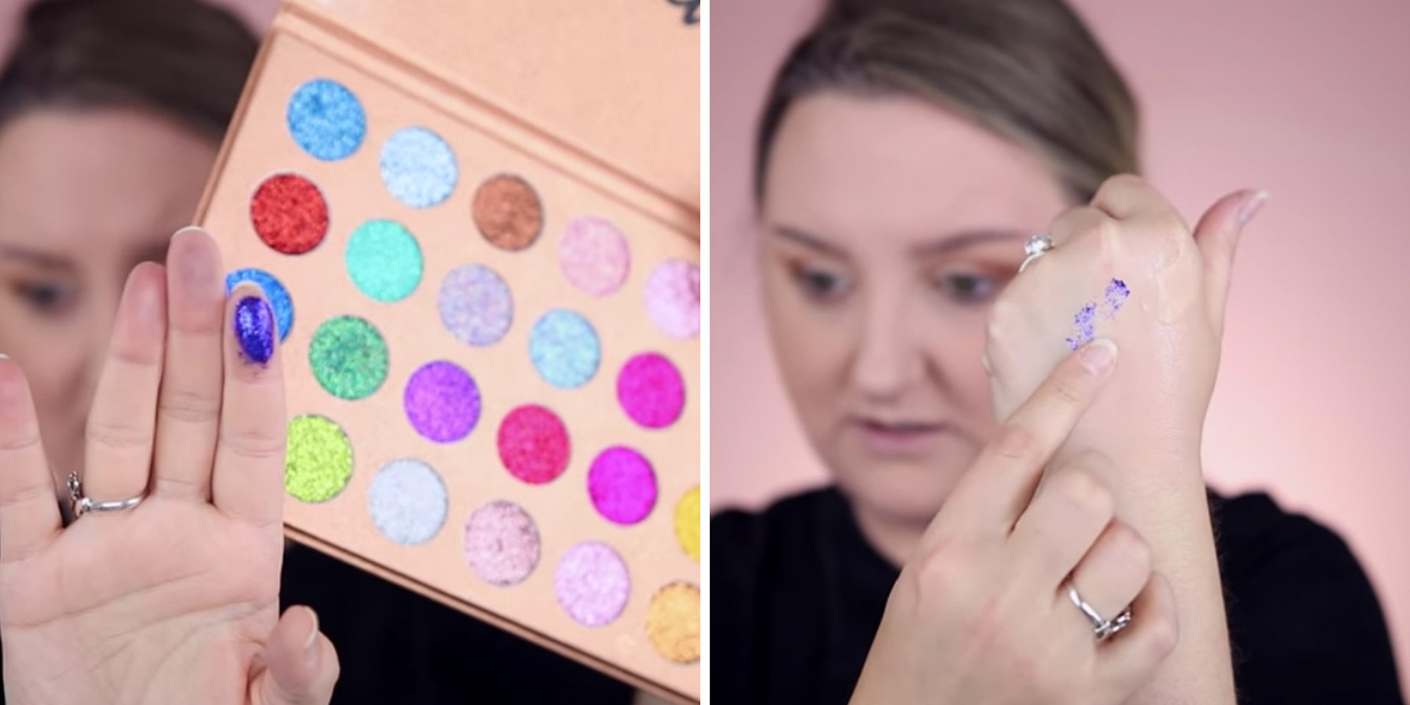 A YouTube star reveals the truth about pressed glitter palettes - 75