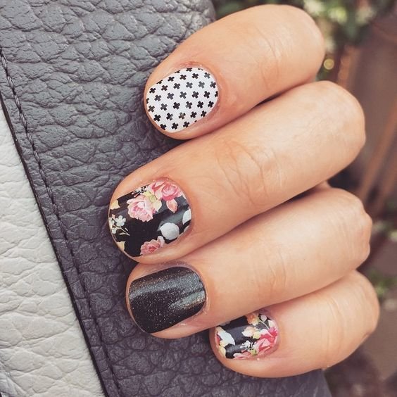 41 summer nail wraps so you never have to paint your nails - 27