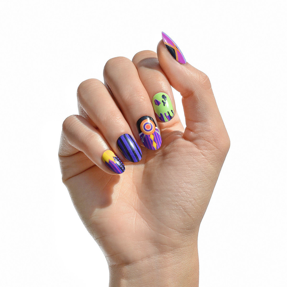 41 summer nail wraps so you never have to paint your nails - 57