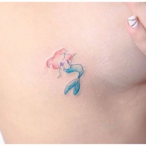 These 9 underboob tattoos are for wannabe mermaids - 46