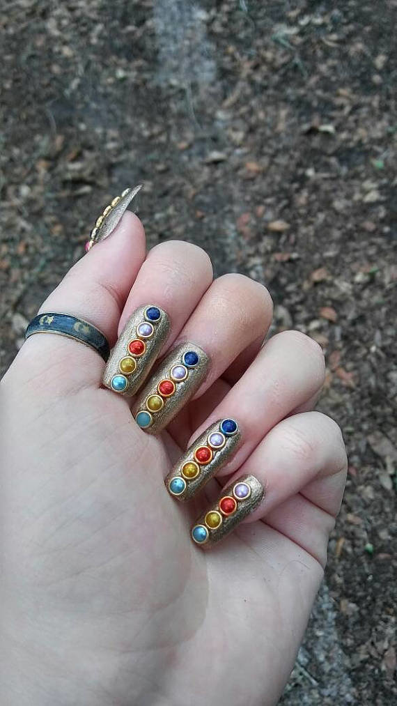 52 Avengers nail art ideas - 65