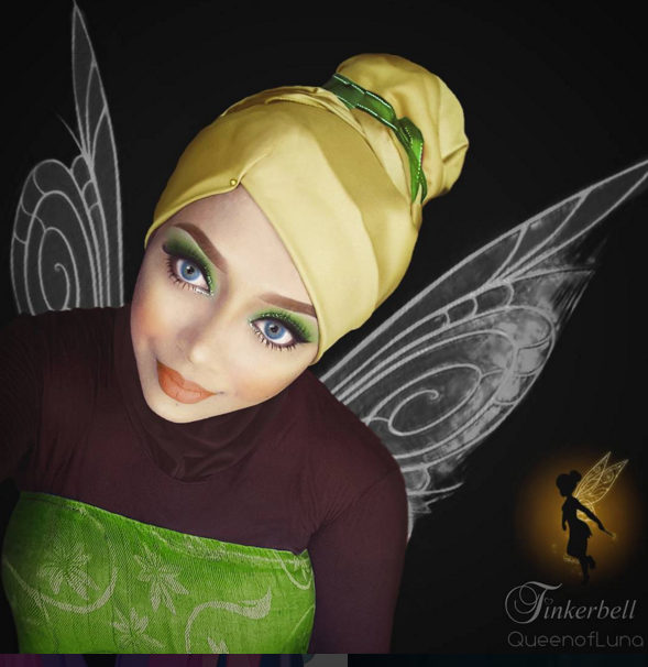 This makeup artist uses her hijab to turn into Disney princesses - 11