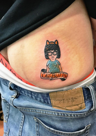 16 cheeky butt tattoos that will give you new booty goals - 81