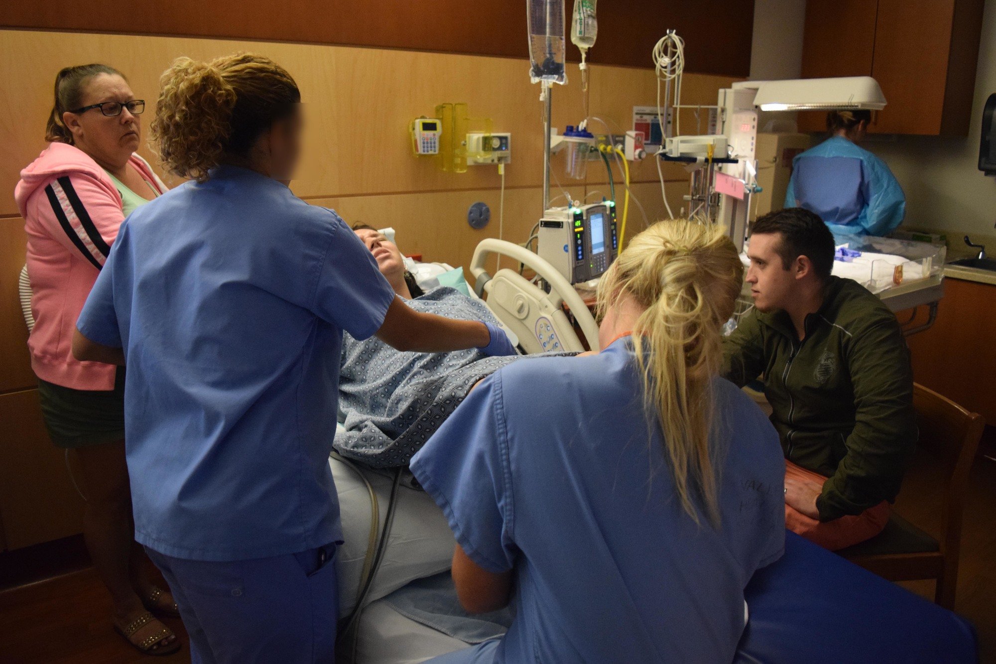 Mom assaulted during birth