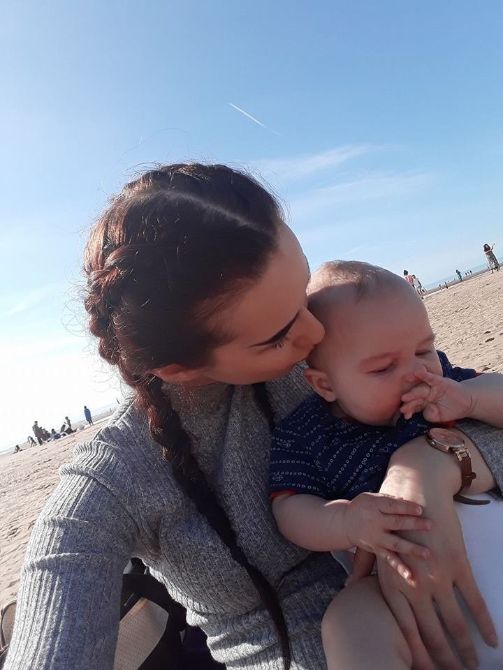 Mom and baby