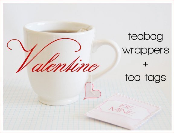 personalized tea bags