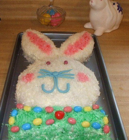 easter bunny cake