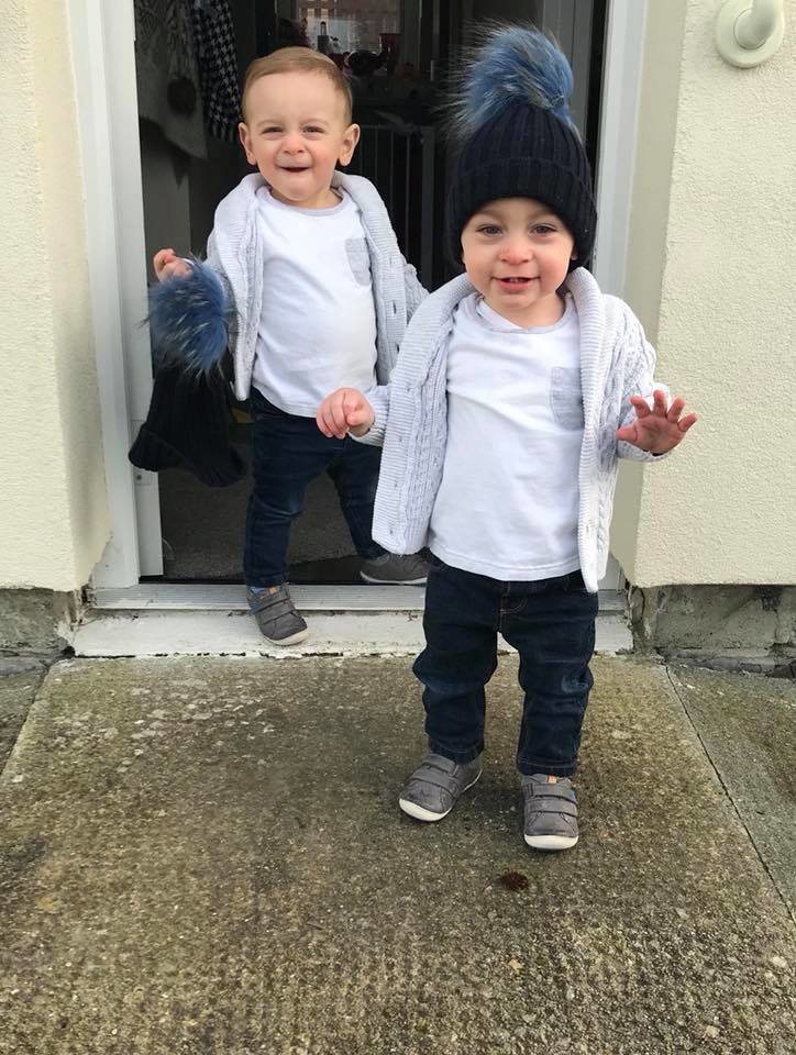 Twin boys