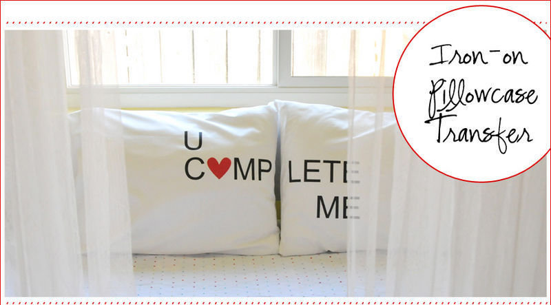 Valentine pillow cases