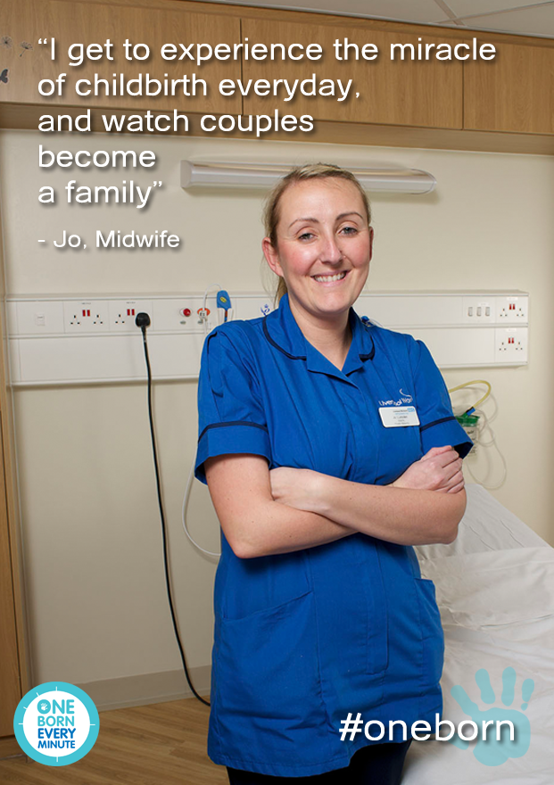 Midwife Joanne Lumsden