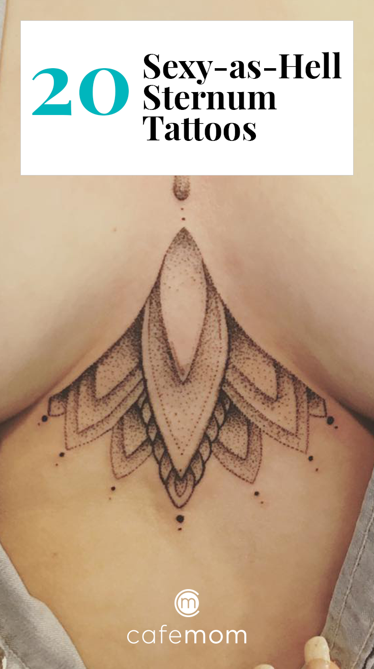 sternum tattoo