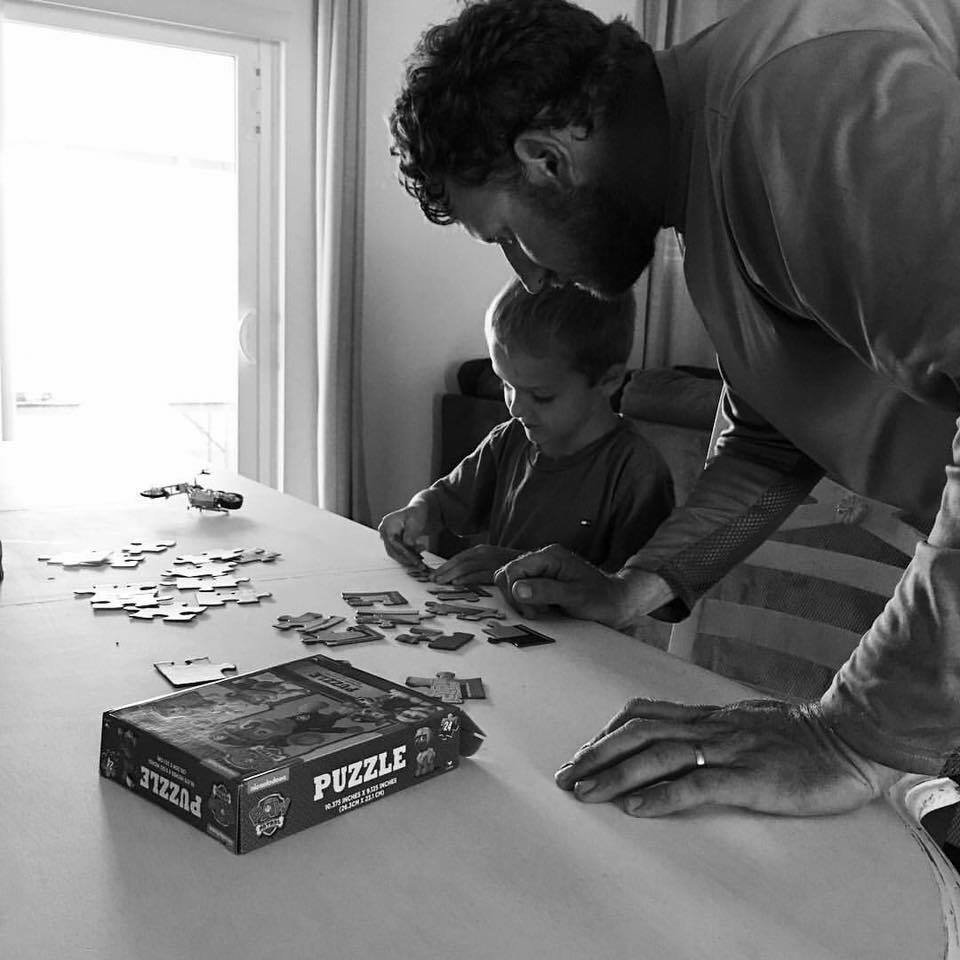Father and son