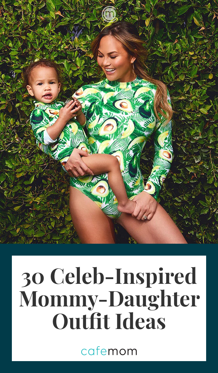 chrissy teigen and luna matching