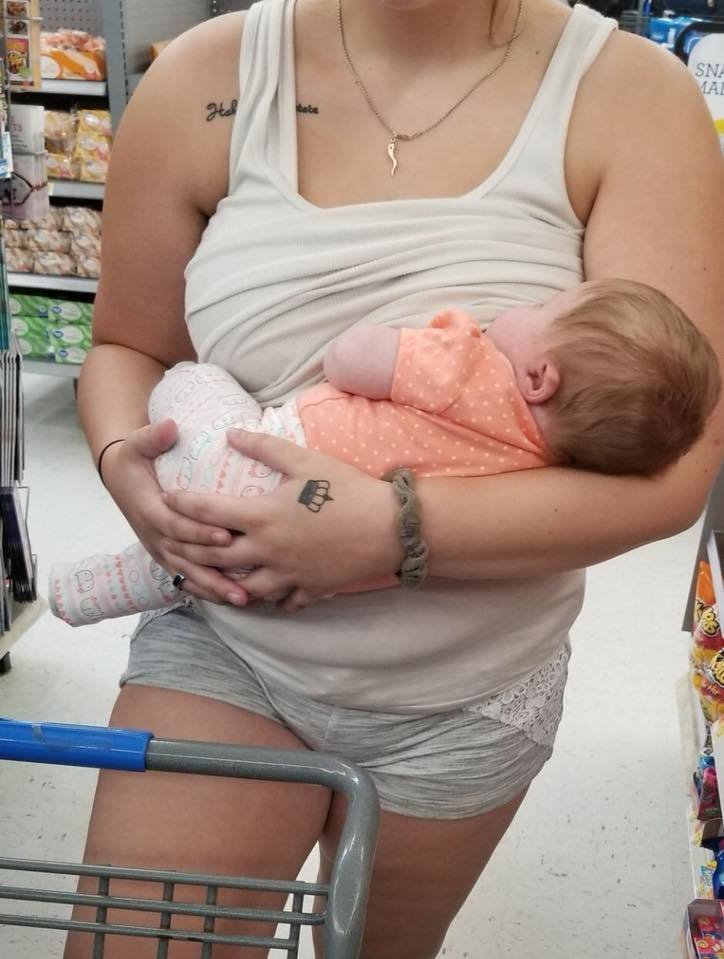 Breastfeeding in public