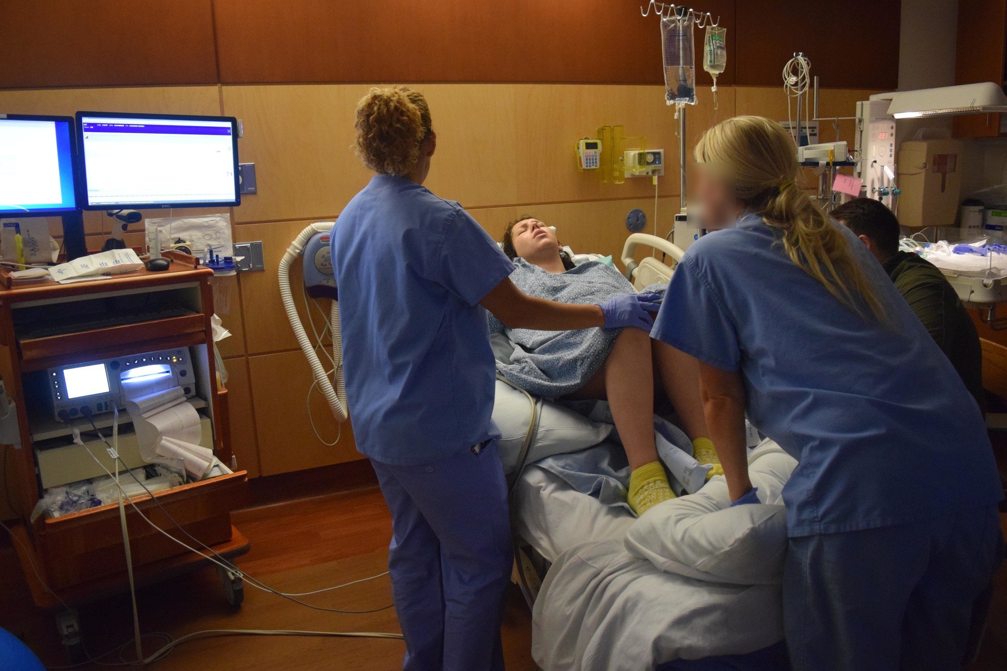 Mom assaulted during birth
