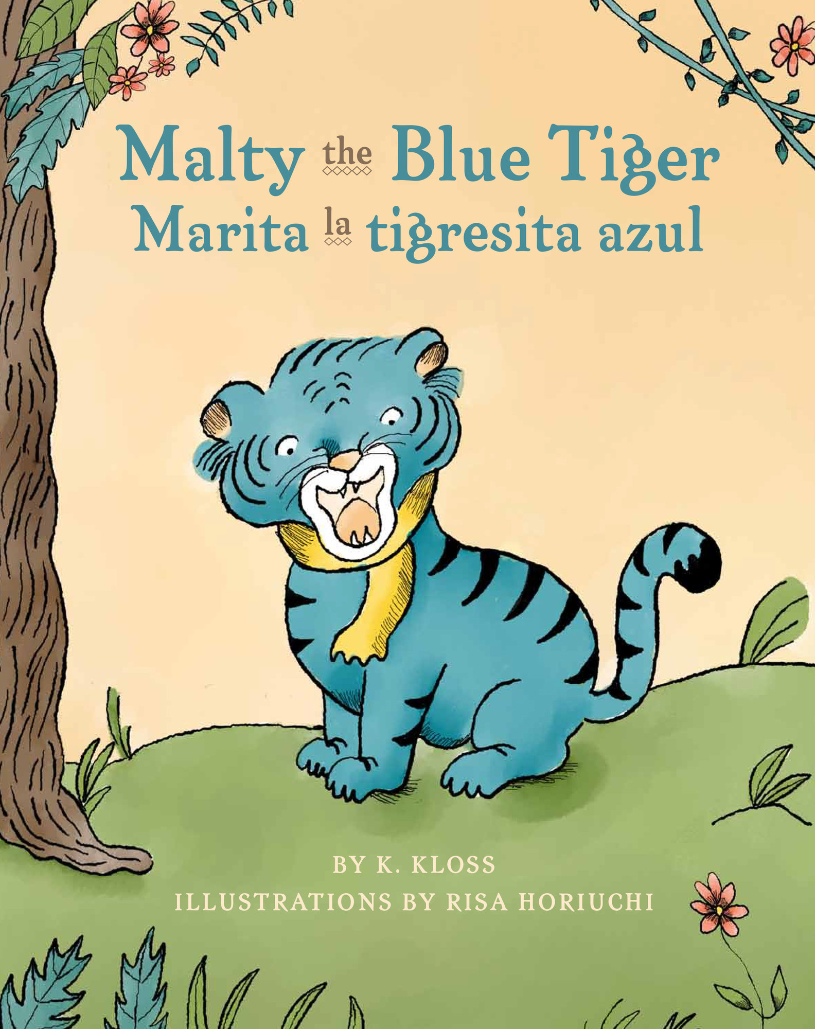 malty the blue tiger book