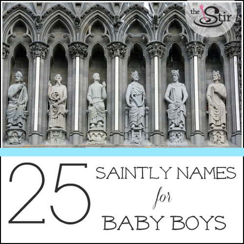 saints on a church
