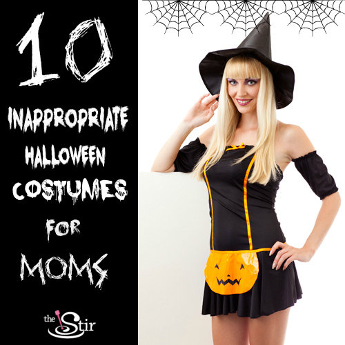 halloween witch costume mom