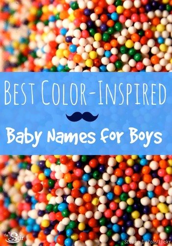 Best Color Inspired Boys Names