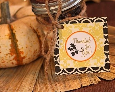 Thanksgiving gift tag printable