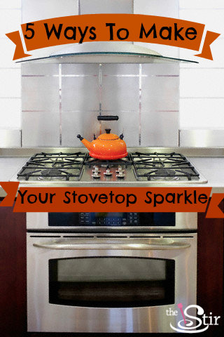 5 easy ways to clean your stove