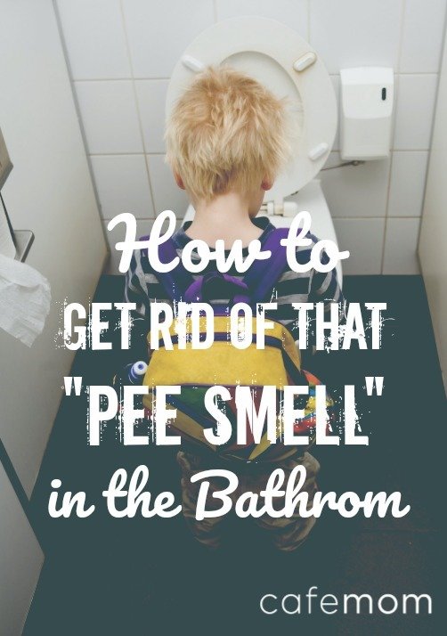 get rid of pee smell bathroom