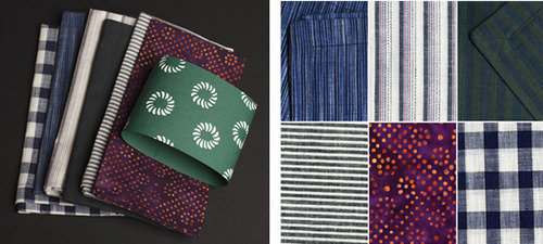 mismatched napkins