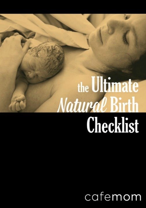natural birth checklist