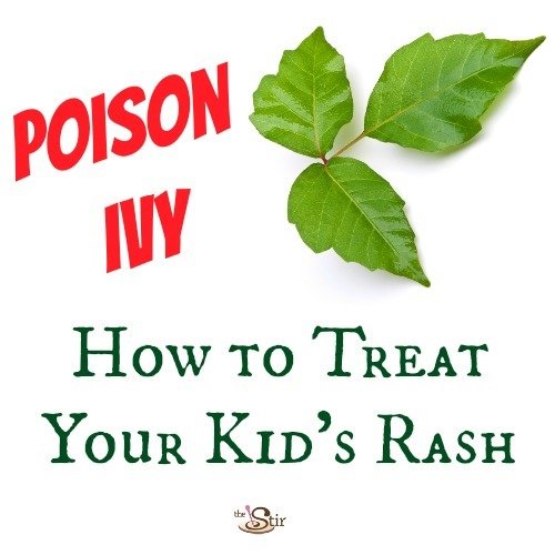 poison ivy: how to treat your kid's rash