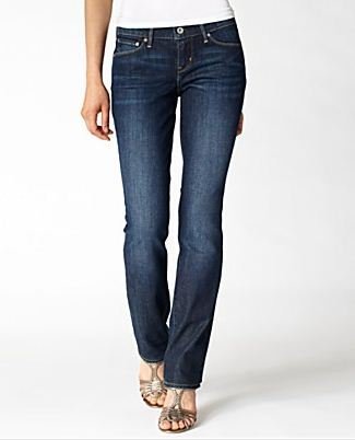 levi's demi curve straight jeans