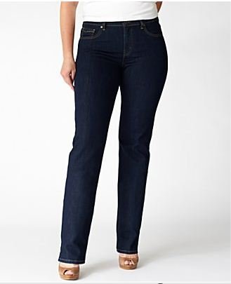 levi's shaping straight jeans