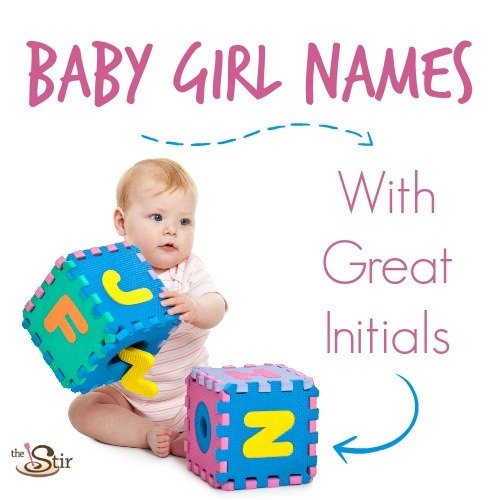 Baby Girl Names With Great Initials