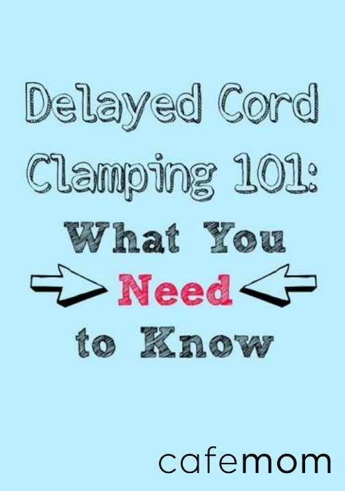 Delaying Cord Clamping Explained  - 98