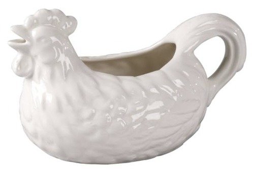 rooster gravy boat