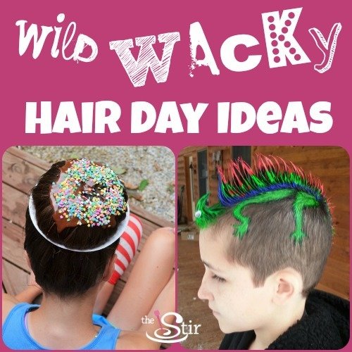 wild wacky hair day ideas