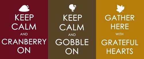 keep calm thanksgiving prints
