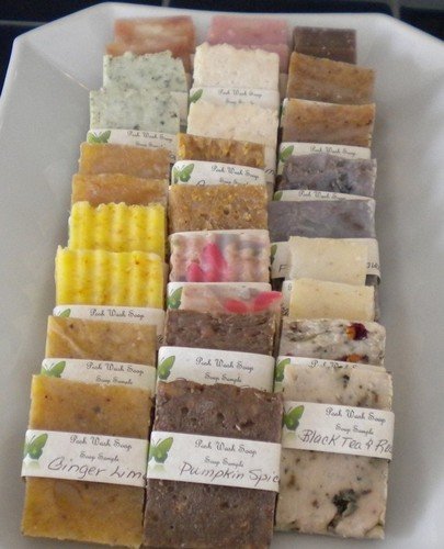 handmade soap sampler