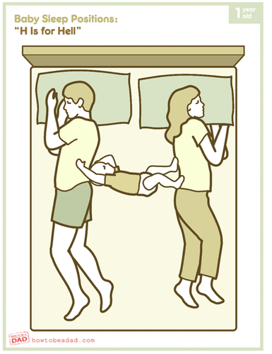 cosleeping illustration