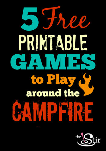 free printable campfire games