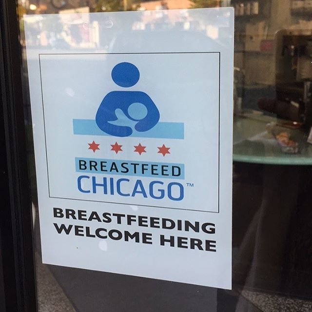 Breastfeed Chicago sign 