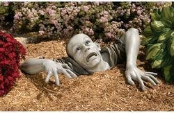 zombie garden sculpture